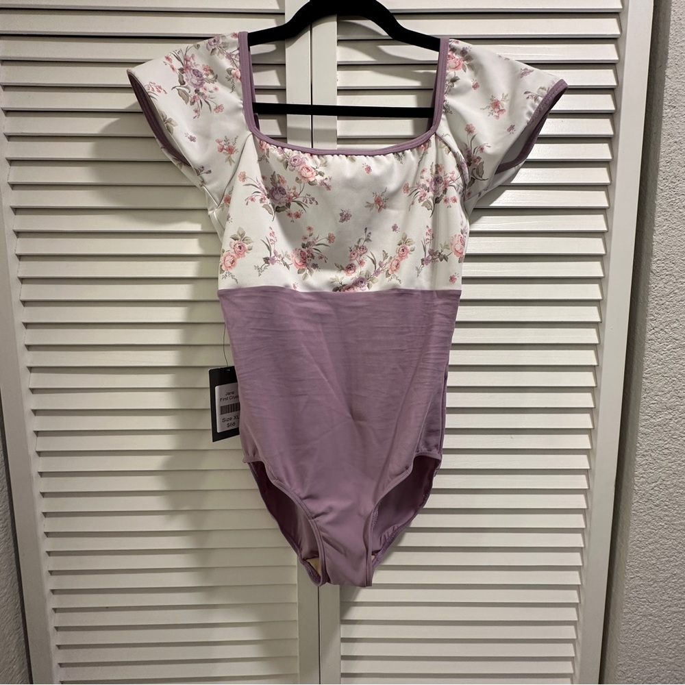 NWT Eleve Dancewear Jane First Crush Leotard XL